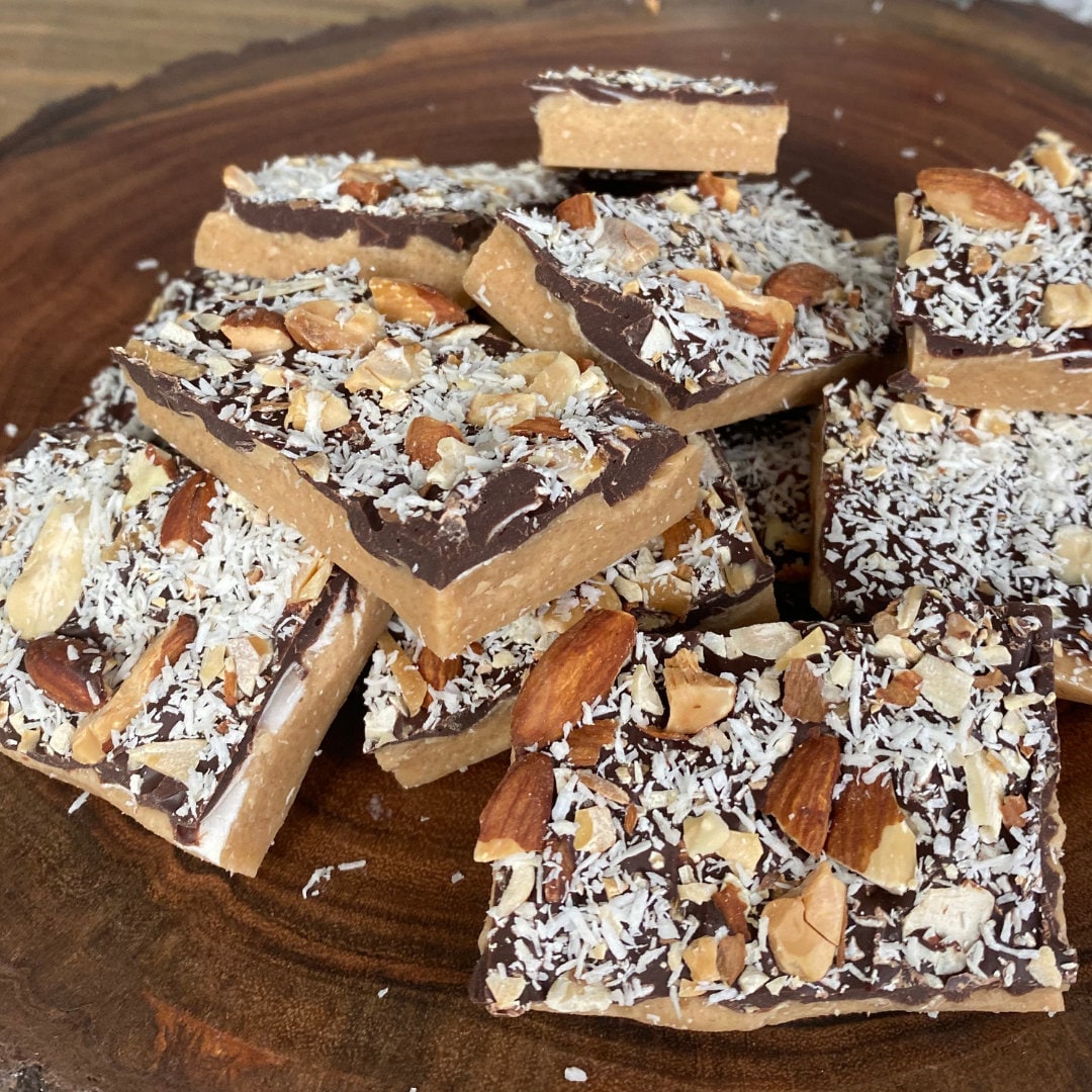 Almond Joy Coconut Toffee